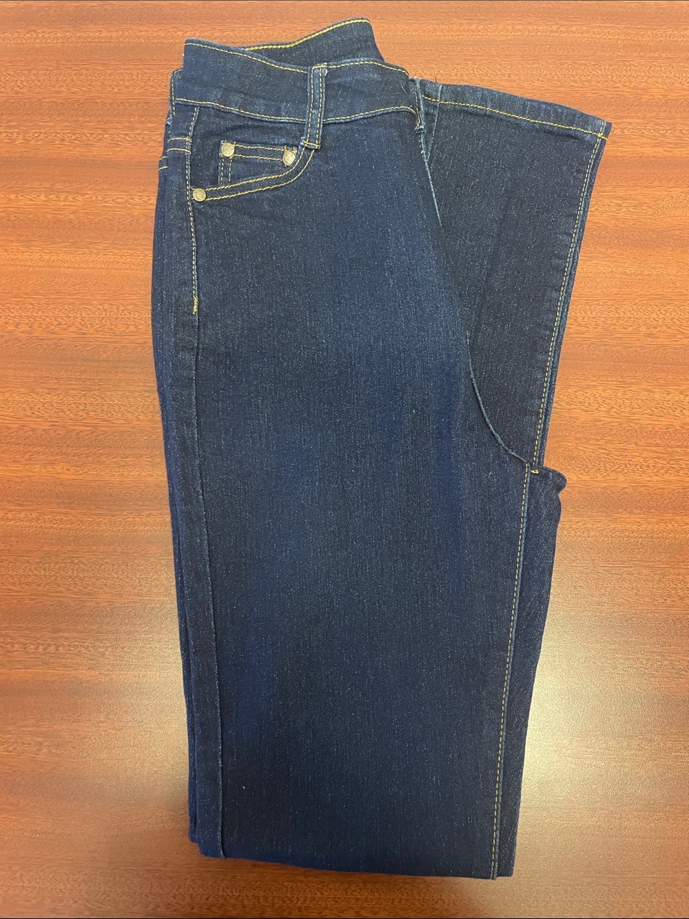 Classic Women's Dark Blue High Rise Skinny Denim Jeans